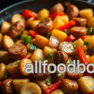 Easy & Flavorful Sausage Potatoes and Peppers Skillet: A Family Favorite