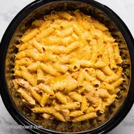Slow Cooker Chicken Rotini Cheesy OnePot Family Meal