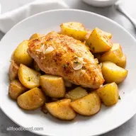 Slow Cooker Parmesan Garlic Chicken Potatoes Easiest Dinner