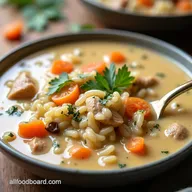 Easy Crockpot Creamy Chicken Wild Rice Soup Recipe Comfort Food
