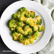Smashed Broccoli Parmesan Crispy Cheesy Delight