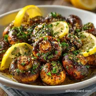 The Perfect 22Minute Lemon Garlic Mushrooms A Quick Side Dish