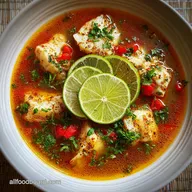Spicy Lemon Fish Soup Ready in 30 Min