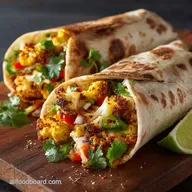 Spicy Roasted Cauliflower Veggie Burritos Smoky Hearty 50-Minute Dinner