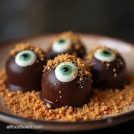 Ghoulishly Good Spooky Eyeball Truffles Recipe