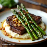 The Ultimate Steak Sides Trio Mash Shallots Asparagus