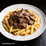 Steakhouse Creamy steak pasta recipe Ready in 40