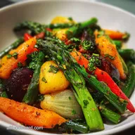 Steamed Vegetable Medley for 4 Servings