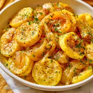 Yellow Squash and Onions for 4 Servings