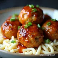Sticky Sesame Asian Chicken Meatballs Dead Easy Recipe