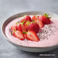 Strawberry Banana Smoothie Bowl in 5 Min