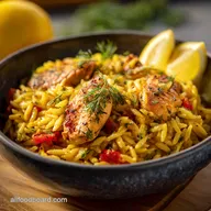 Summer Instant Pot Recipes: Lemon-Dill Chicken Orzo (35 Minute Meal)