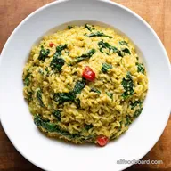 Creamy SunDried Tomato Spinach Risotto An Italian Dream