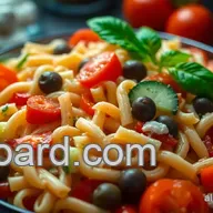 Easy Mediterranean Pasta Salad Recipe: A Refreshing Summer Delight