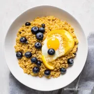 Sunshine Quinoa Blueberry Lemon Breakfast Quinoa Recipe
