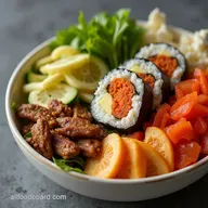 The NoRoll Sushi Cottage Cheese Bowl 15Min Lunch