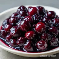 Sweet Garden Huckleberry Sauce: Tangy