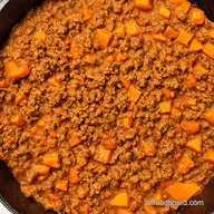 Sweet Potato Ground Beef Skillet Easy OnePan