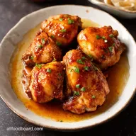 Stickylicious Sweet Savory Honey Garlic Chicken Thighs