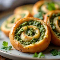 Pesto Pinwheels Recipe Swirly Flaky Easy