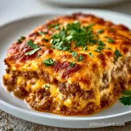 Taco Lasagna Casserole for 8 Servings