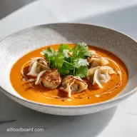 Thai Potsticker Coconut Soup: 30 Mins