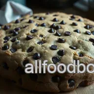 Giant Chocolate Chip Cookie Cake Recipe: Easy Birthday Treat!