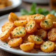 Crispy Parmesan Potatoes Fluffy Inside Golden Outside