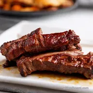 The BEST Oven baked beef ribs FallOffTheBone
