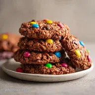 Thick Chewy Monster Cookies in 27 Minutes