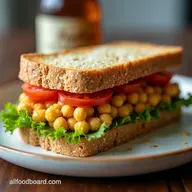 Tickle Your Tastebuds Chickpea Salad Sandwich Bliss