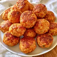Traditional German Meatballs with Pork