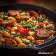 One Pot Meals UltraHearty Tuscan Sausage Bean Supper