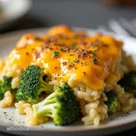 The Ultimate Cheesy Broccoli Rice Casserole Bake