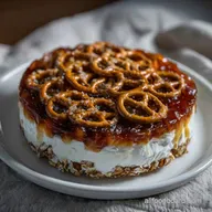 Pretzel Salad: Best Creamy Raspberry Jello Dessert