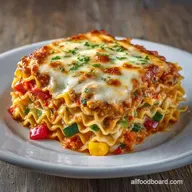 Vegetarian Slow Cooker Lasagna: Creamy