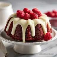 Red Velvet Bundt Cake for 14 Servings