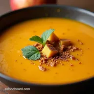 Velvet Pumpkin Soup Recipe Spiced Apple Fall Soup Delight