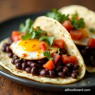 Black Bean Breakfast Tacos My Quick Easy TexMex Secret