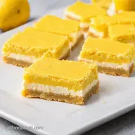 Lemon Cream Cheese Bars Recipe Zesty Sunshine on a Plate