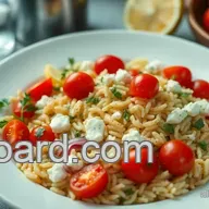 Easy & Refreshing Orzo Recipes: Zesty Lemon Herb Salad to Try!