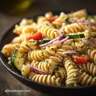 Pasta Salad Best Easy Summer Side Dish with Zesty Lemon Dressing