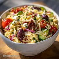 Mediterranean Orzo Salad: Bright Zesty Make-Ahead Side