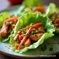 Easy Thai Chicken Lettuce Wraps Recipe Larb Gai Inspired