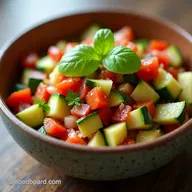 Zesty Zucchini Salsa Recipe Summer in a Bowl
