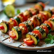 Spicy Asian Zucchini Skewers Recipe A BBQ MustHave