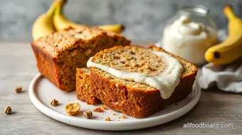 Bake Creamy Banana Bread with Cream Cheese