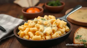 Bake Elbow Macaroni with Creamy Cheese recipe card