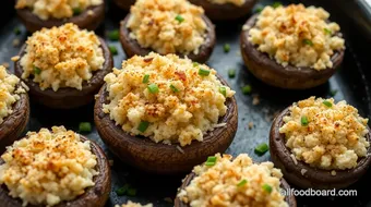 Bake Flavorful Stuffed Mushrooms in 35 Mins