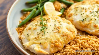 Baked Parmesan Chicken with Savory Crunch